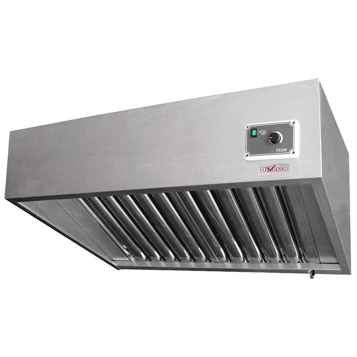 Afzuigkap | Schuin Model | Incl. Motor | 1500m³/u |, Articles professionnels, Horeca | Équipement de cuisine, Envoi