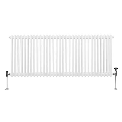 Traditionele 2 Kolom Radiator - 600 x 1462mm - Wit, Bricolage & Construction, Chauffage & Radiateurs, Envoi