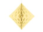 Honeycomb Diamant Lichtgeel 20cm, Hobby & Loisirs créatifs, Verzenden