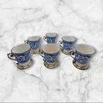 Capodimonte - Tasse (6) - Putto o Angeli - Argent 800 -