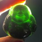 Beeldhouwen jade Boeddha hanger - Hoogte: 1 cm - Breedte: 5