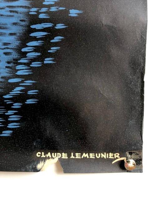 Claude Lemeunier - Claude Lemeunier - CTT - Affiche, Antiek en Kunst, Kunst | Tekeningen en Fotografie
