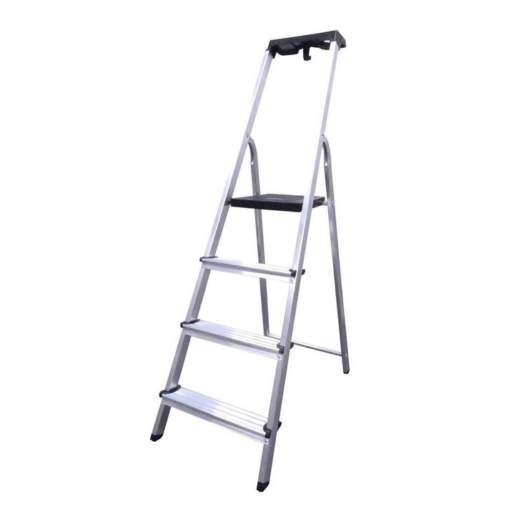 Alumexx Hobby-Line huishoudtrap, Doe-het-zelf en Bouw, Ladders en Trappen, Trap, Nieuw, Verzenden