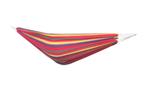 Hangmat - 200x150 cm - polyester/katoen - rood, Tuin en Terras, Hangmatten, Nieuw, Ophalen of Verzenden