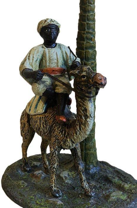 Franz Bergmann - Beeld, Cavaleiro do Deserto- Bronze de, Antiek en Kunst, Curiosa en Brocante