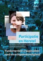 Participatie en herstel / Participatie en herstel / 01-2019, Boeken, Wetenschap, Verzenden, Zo goed als nieuw