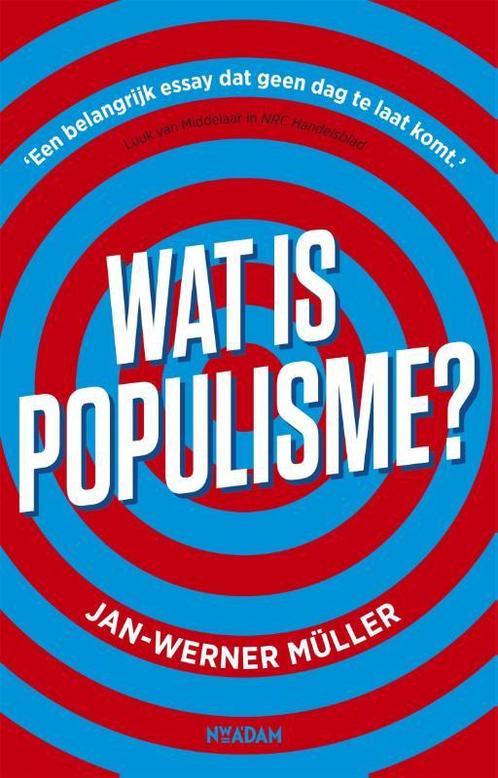 Wat is populisme? 9789046822364 Jan-Werner Müller, Livres, Politique & Société, Envoi