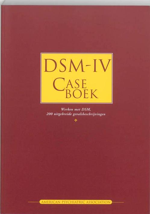 Dsm Iv Caseboek 9789026514647, Boeken, Psychologie, Gelezen, Verzenden