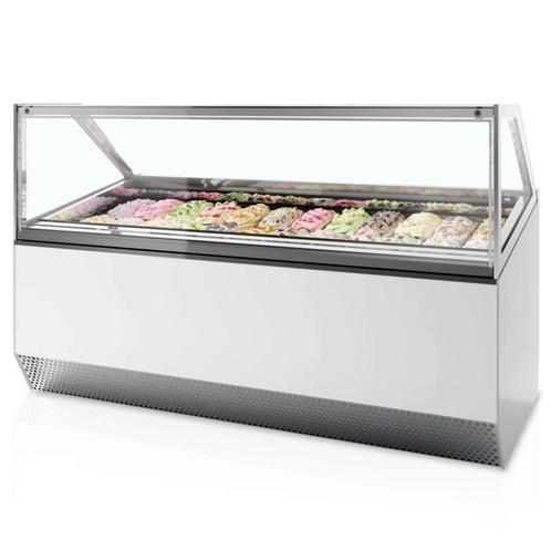 Schepijsvitrine | MILLENNIUM | 241L | 24x 5L | -14°C/-20°C, Zakelijke goederen, Horeca | Keukenapparatuur, Nieuw in verpakking