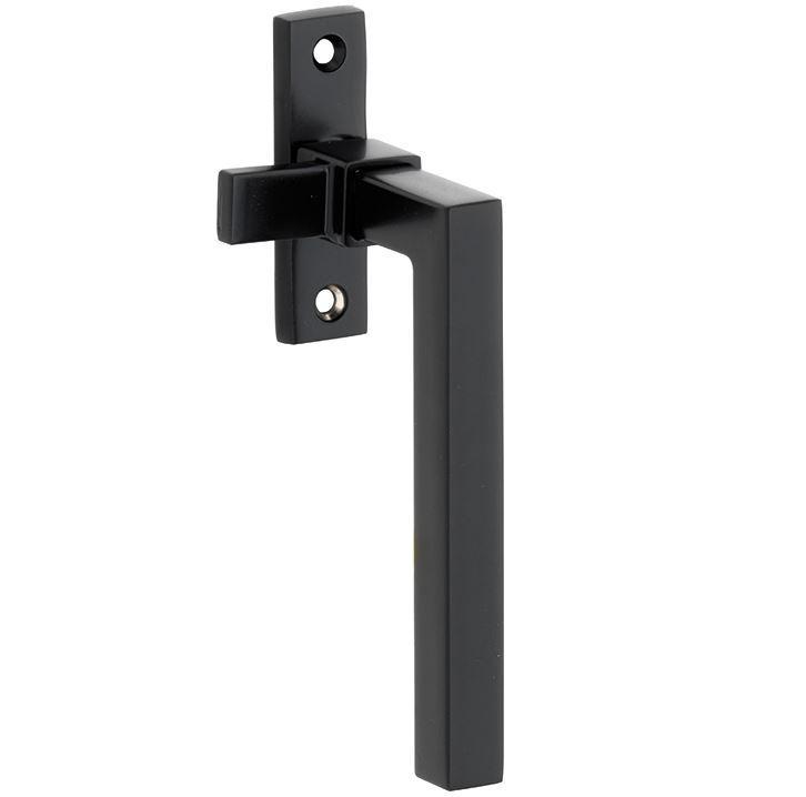 Raamboom Met sluitplaat rechts Kare mat zwart, Doe-het-zelf en Bouw, Hang- en Sluitwerk, Klink of Kruk, Nieuw, Overige materialen