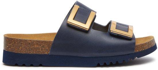 SHOWMODEL Scholl Sandalen Monterey 2 Riemen Vintage Leer..., Kleding | Dames, Schoenen, Nieuw, Verzenden