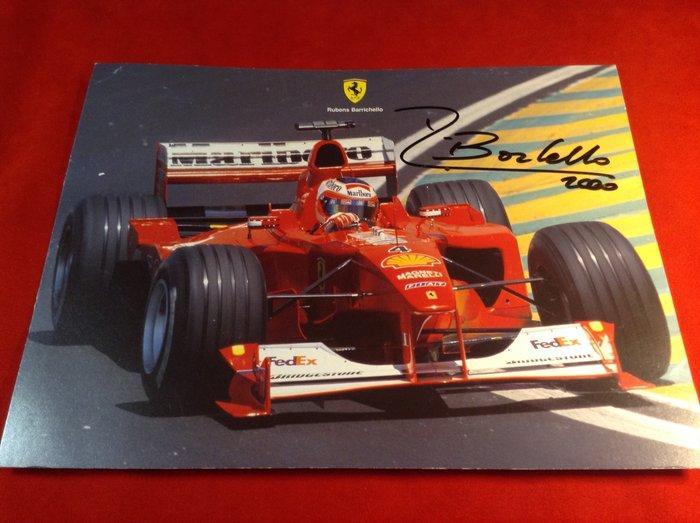 Ferrari - Formula One - Rubens Barrichello 2000 / 2003 -, Verzamelen, Automerken, Motoren en Formule 1