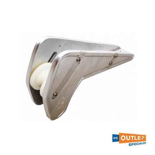 Bieden: Safe aluminium boegroller 375 x 72 mm, Watersport en Boten, Bootonderdelen, Ophalen of Verzenden