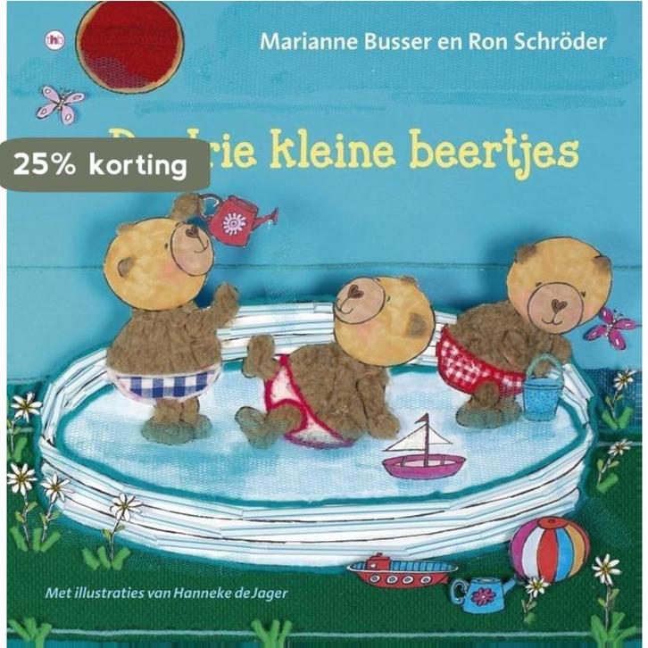 De drie kleine beertjes 9789048840571 Marianne Busser, Livres, Littérature, Envoi