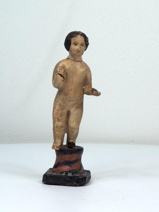 sculptuur, Child Jesus (Menino Jesus / Niño Jesús) - 13.5 cm, Antiek en Kunst, Kunst | Niet-Westerse kunst