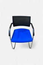 BENE Chaise de réunion bleue et noire, Huis en Inrichting, Stoelen, Ophalen, Nieuw