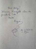 Tintin - Tintin - étude - une famille de papier, dédicacé -, Boeken, Stripverhalen, Nieuw