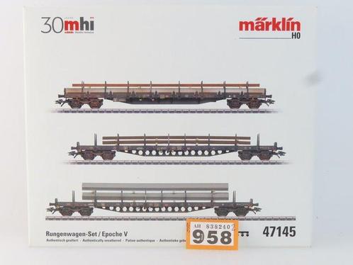 Märklin H0 - 47145 - Modeltrein goederenwagonset (1) -, Hobby en Vrije tijd, Modeltreinen | H0