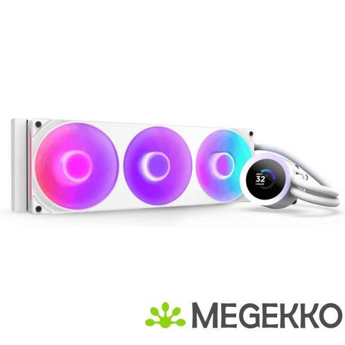 NZXT Kraken Plus 360 V2 RGB White, Computers en Software, Overige Computers en Software, Nieuw, Verzenden
