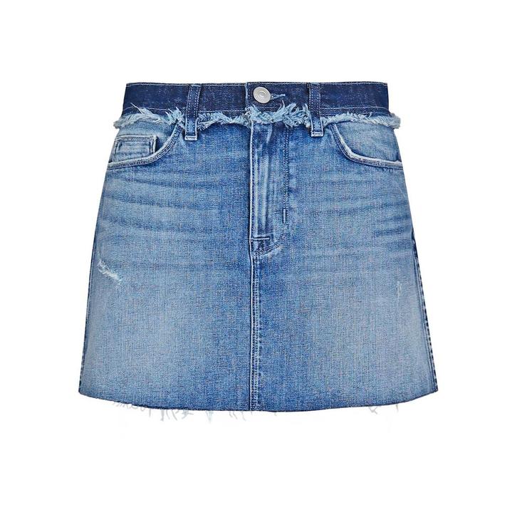 Hudson Jeans • blauwe denim mini rok • 26, Vêtements | Femmes, Pulls & Gilets, Envoi
