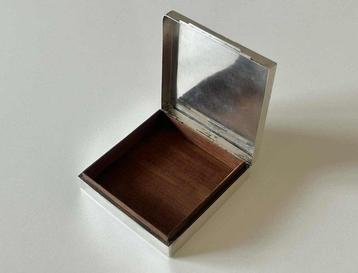 Sigarendoos - .835 zilver - Art Deco-stijl doos beschikbaar voor biedingen