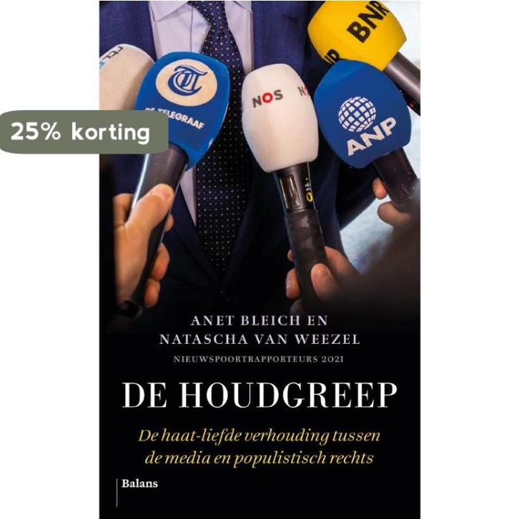 De houdgreep 9789463821667 Anet Bleich, Boeken, Politiek en Maatschappij, Zo goed als nieuw, Verzenden