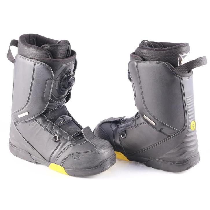 44,5 45,5 snowboard schoenen ROSSIGNOL EXCITE BOA, Black/yel, Sport en Fitness, Snowboarden, Schoenen, Gebruikt, Verzenden