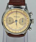 LeCoultre Chronograph Valjoux 23 - Heren - Zwitserland rond, Handtassen en Accessoires, Horloges | Heren, Nieuw