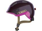 Abus Kinderhelm Smiley 3.0 M LED Royal Purple, Verzenden, Zo goed als nieuw