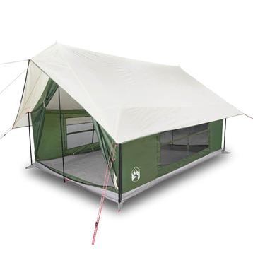 Ruime 5-pers Tent | Groen | Retour Deal | OP = OP! beschikbaar voor biedingen