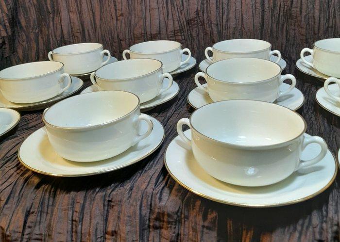 Richard Ginori - Tafelservies voor 12 (24) - Porselein -, Antiek en Kunst, Antiek | Meubels | Tafels