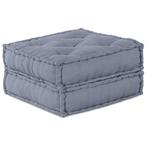vidaXL Kussen Grijs 70 x 70 x 36 cm Polyester, Huis en Inrichting, Woonaccessoires | Kussens, Verzenden, Nieuw