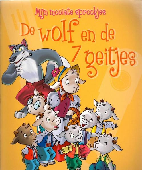 De mooiste sprookjes De wolf en de zeven geitjes, Boeken, Kinderboeken | Baby's en Peuters, Zo goed als nieuw, Verzenden