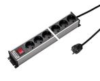 Martin Kaiser 8-Weg 45 Graden Aluminium Stopcontactstrip Met, Verzenden, Nieuw