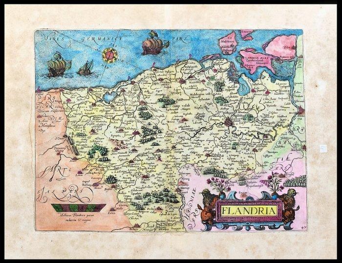 België - Europa, Vlaanderen, Nederland, Vlaamse Regio,, Boeken, Atlassen en Landkaarten
