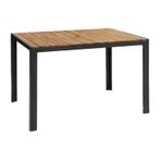 Tafel | Hout/Staal | Acaciahout Blad | Zwart Frame |, Verzenden, Nieuw in verpakking