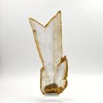 Énorme épée en plâtre de 27 cm, cristal transparent et doré,, Collections