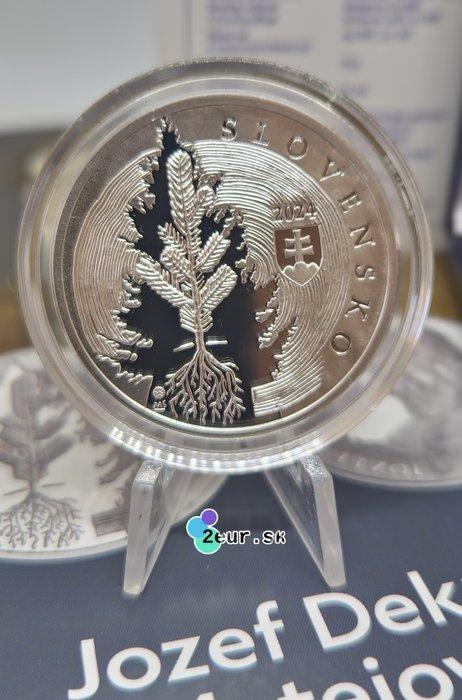 Slowakije. 10 Euro 2024 Jozef Dekret Matejovie Proof, Postzegels en Munten, Munten | Europa | Euromunten