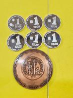 Israël. 6 x Proof (zilver) + Penning 1986-2004 (Zonder, Postzegels en Munten, Munten | Azië