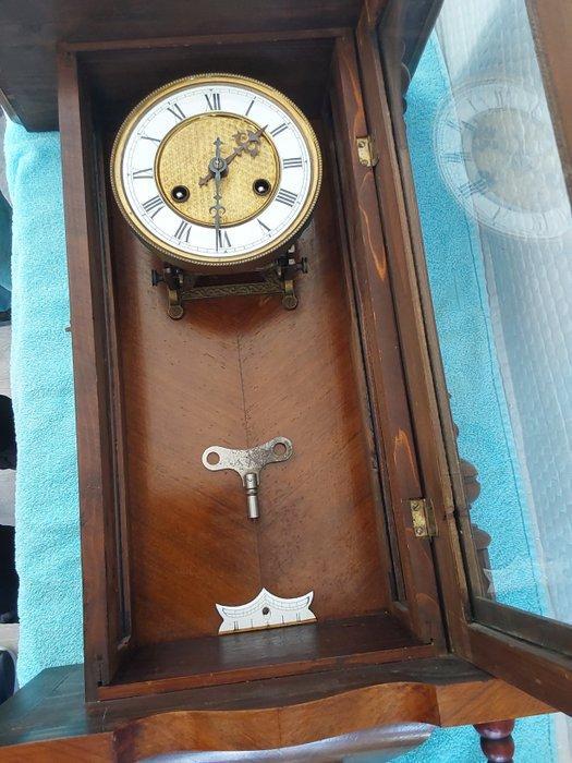 Regulateur Barok - Wortelnotenhout - 1920-1930, Antiquités & Art, Antiquités | Horloges