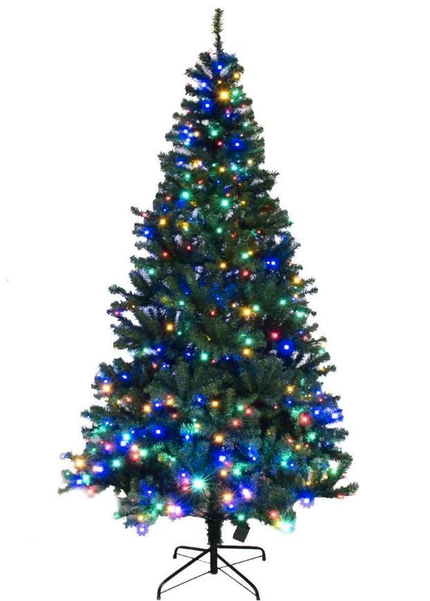 2dekans | Coast Kunstkerstboom met LED-verlichting – 210 cm, Diversen, Kerst, Ophalen of Verzenden