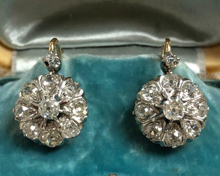 Zonder minimumprijs - Oorbellen - 18 karaat Geel goud,, Bijoux, Sacs & Beauté, Boucles d'oreilles