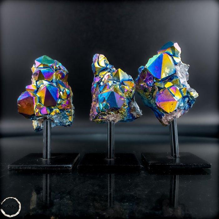 Exclusieve edelsteen-set Aura-Amethyst op elegante, Collections, Minéraux & Fossiles