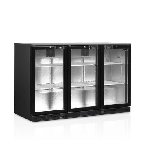 Tefcold glasdeur koelkast | 3-deurs barkoeling | DB301H, Zakelijke goederen, Horeca | Keukenapparatuur, Nieuw in verpakking