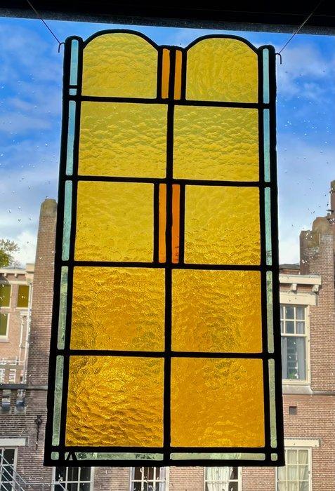 Glas-in-loodraam - 1960-1970, Antiek en Kunst, Curiosa en Brocante