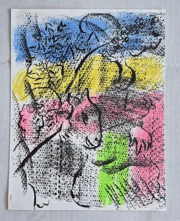 Marc Chagall (1887-1985) - Woman and donkey original beschikbaar voor biedingen