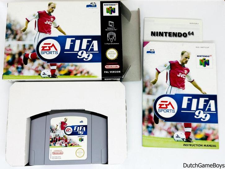 Nintendo 64 / N64 - Fifa 99 - EUR - VCG, Games en Spelcomputers, Games | Nintendo 64, Gebruikt, Verzenden