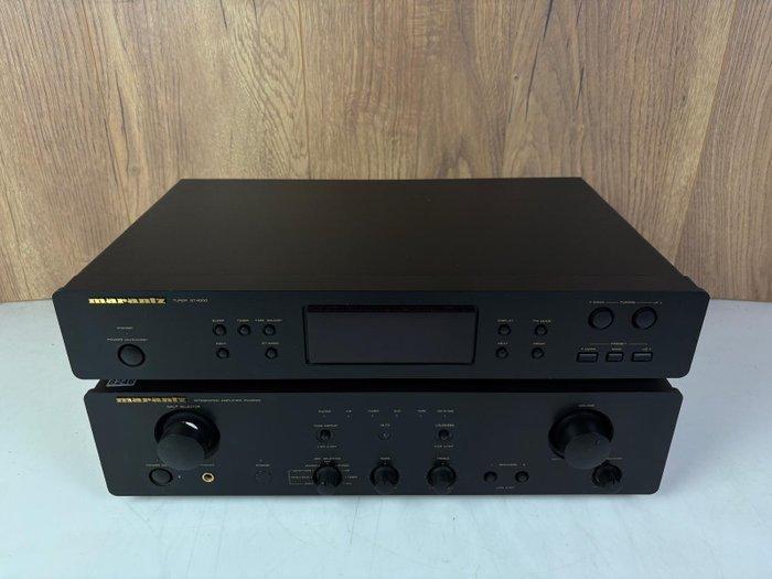 Marantz - PM4000 Amplifier + ST4000 Tuner Stereoset, Audio, Tv en Foto, Radio's