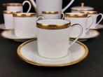 A. Vignaud - Limoges - Koffieservies (15) - Porselein,