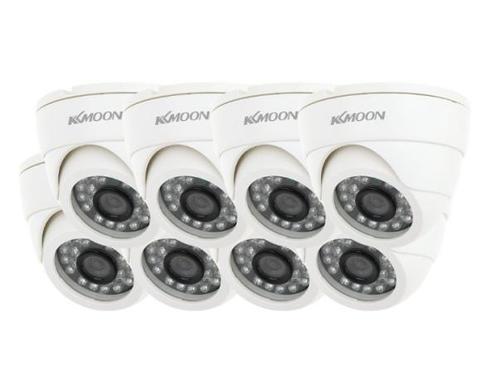 Veiling - KKmoon 8 stuks 800TVL IR-CUT nachtzicht CCTV-camer, Audio, Tv en Foto, Videobewaking, Nieuw